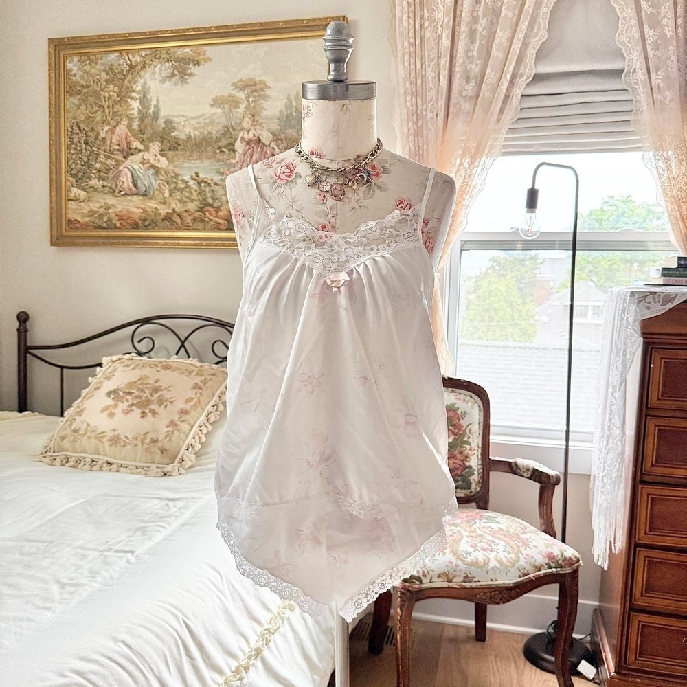 floral lace pajama set